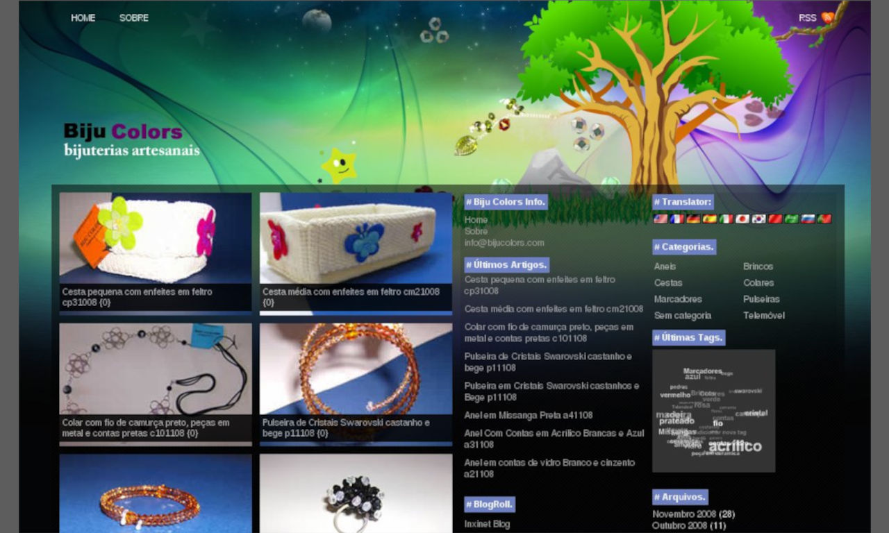 Bijucolors 2008 WebSite by Marcos Melo